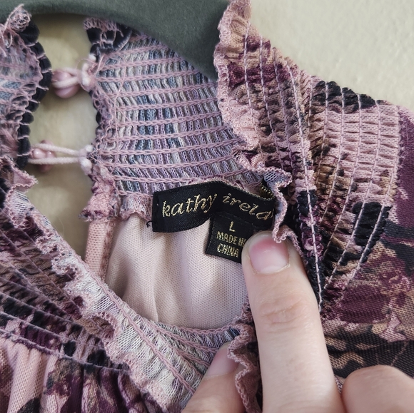 Kathy Ireland Blouse size Large - Picture 2 of 12